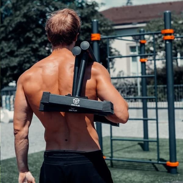 Eric Flag högkvalitativa stålparalletter för hög stabilitet och lång livslängd - Street Workout, Bodybuilding