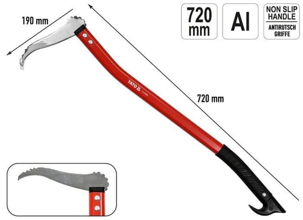 Dragstång - dip station Yato - YT-79916 - STROP FÖR DRAGNINGAR - CAPINA 720mm