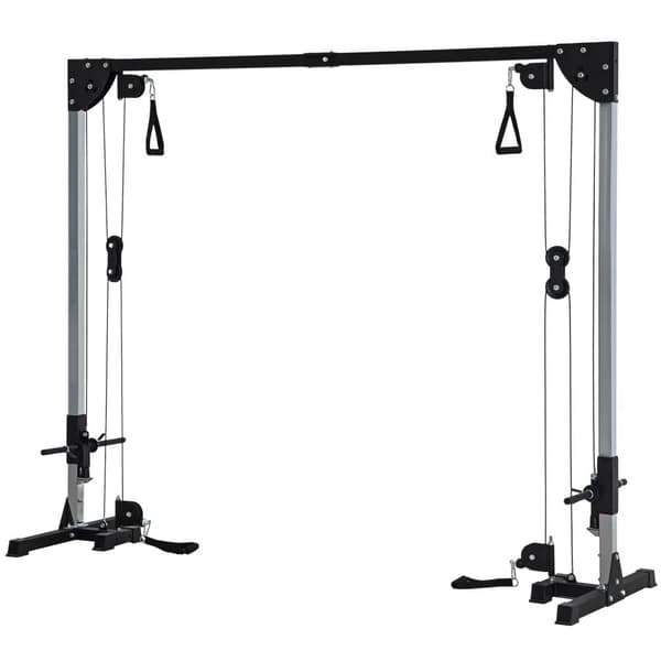 Kabeldrag Kraftstation, 245x85x207 cm, Svart