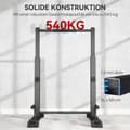 Miniatyrbillede 4 af 9: Dip Station, 65x63x93-117 cm, Sort