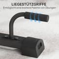Miniatyrbillede 7 af 9: Dip Station, 65x63x93-117 cm, Sort