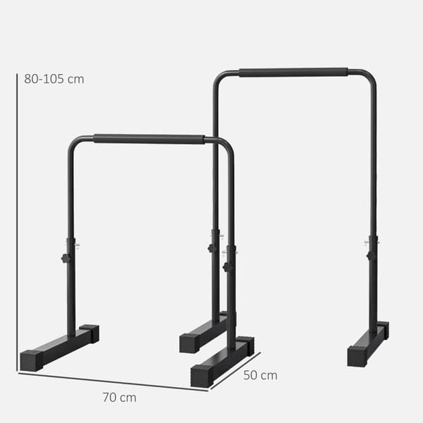 Dippi Tangot, 70x50x80-105 cm, Musta