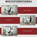 Miniatyrbillede 4 af 9: Multifunktionel Fitness Station, 107x120x190 cm, Sort