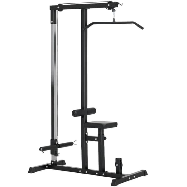Multifunktionel Fitness Station, 107x120x190 cm, Sort
