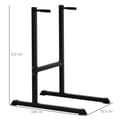 Miniatyrbillede 3 af 9: Dip Station, Dipstation, 104x70.5x122 cm, Sort