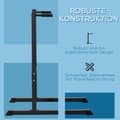 Miniatyrbillede 4 af 9: Dip Station, Dipstation, 104x70.5x122 cm, Sort