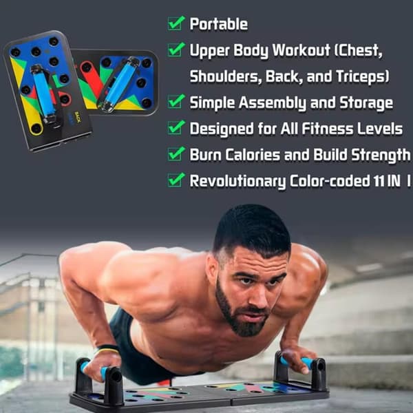 Push Up Bräda 20-i-1 Fitnessbräda