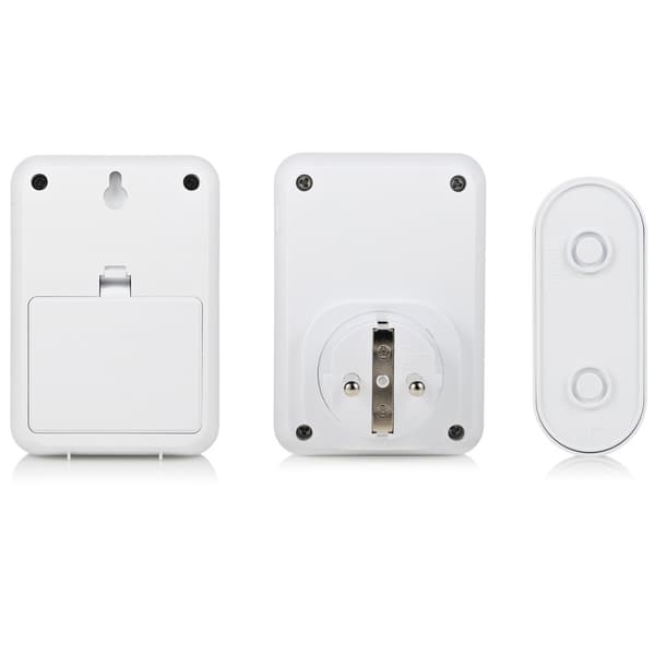 Trådlös dörrklocka Plug-in och portabel
