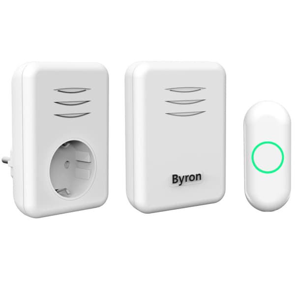Trådløs dørklokke Plug-in og bærbar