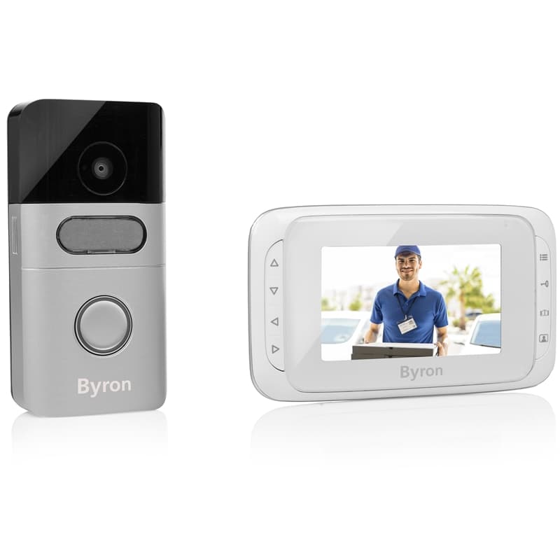 Byron Videodörrklocka 4,3" Trådlös 2