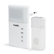 Fysic FD-110 Trådløs dørklokke med Flash White