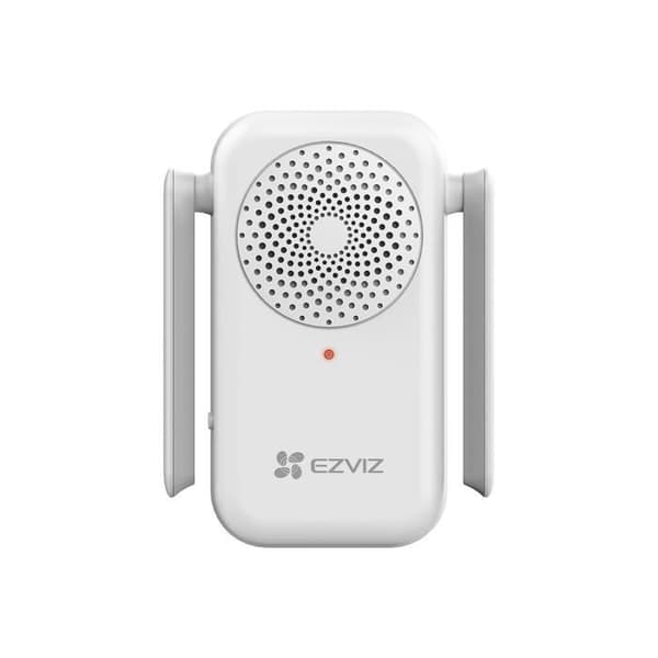 Smart ringsignal för videodörrklocka - EZVIZ - Gör att du inte missar ett besök även utan en smartphone Vit