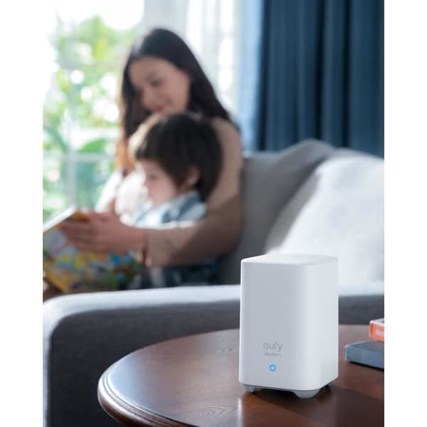 EUFY 2K ansluten videointercom - Inget abonnemang - Batteri - Vit