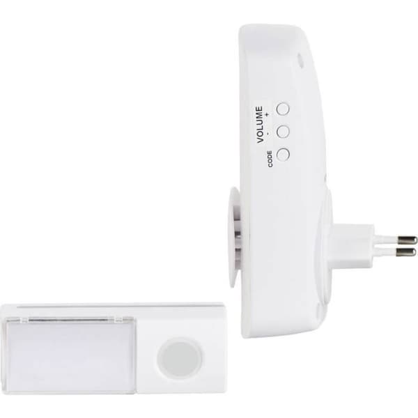 Trådlös ljudsignal - HEIDEMANN - 70827 - Vit - 150 m - Batterier