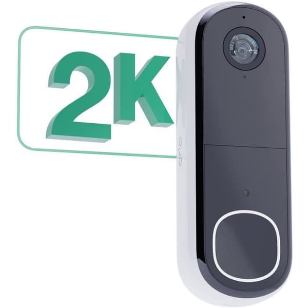 Videodörrklocka - ARLO - AVD4001-100EUS - Wi-Fi Direct - Inbyggd Siren - 4 i 1