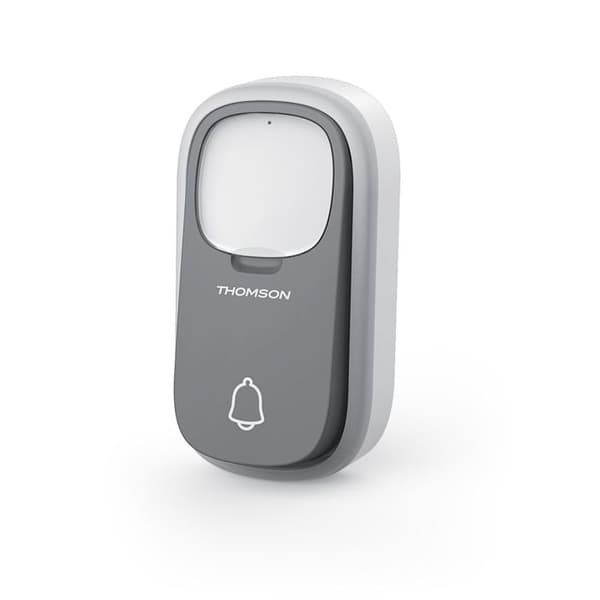 Carillon med batterilös trådlös klocka, räckvidd 100 meter - Kinétic Halo - Thomson - 513134