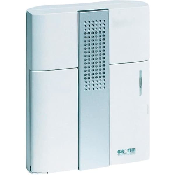 Grothe Mistral White trådlös ringklockaâ € ¦ Silver, Vit