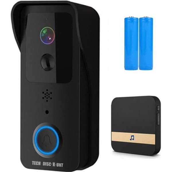TD® Smart Video Doorbell 1080P Trådlös Vattentät 5G Intercom Dual Frequency WIFI Night Vision