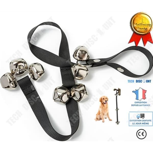 TD® Pet Bell Rep Hundträning Träning Bells Toilet House Alert Alarm Pet Training
