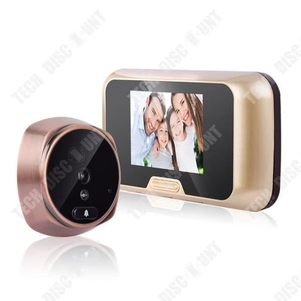 TD® 3,0 tum ips LCD-skärm videodörrklocka HD videodörrklocka elektronisk titthål stöldskydd HD LCD-skärm trådlös smart dörrklocka