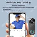 Miniatyrbild 2 av 4: TD® Smart Wireless Video Intercom Dörrklocka HD Night Vision Smart Surveillance Video Stöldskydd elektronisk dörrklocka