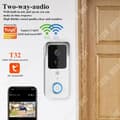 Miniatyrbild 2 av 4: TD® 5G Dual Frequency Visual Smart Doorbell WIFI Trådlös dörrklocka Night Vision HD Intelligent Cloud Storage Rings