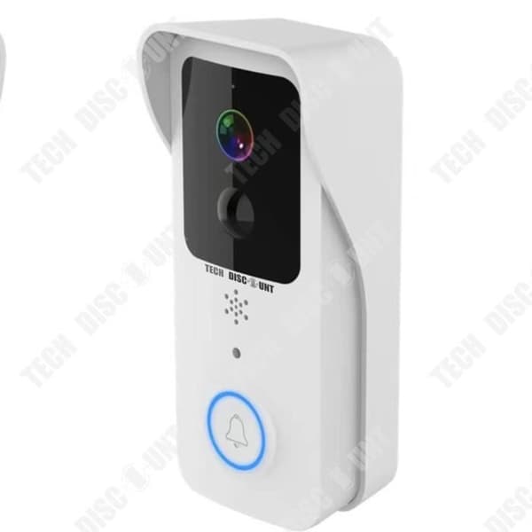 TD® 5G Dual Frequency Visual Smart Doorbell WIFI Trådlös dörrklocka Night Vision HD Intelligent Cloud Storage Rings