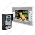 Miniatyrbild 1 av 4: TD® Visual Intercom dörrklocka 7 tums villabyggnad HD Visual Intercom dörrklocka En till en vit vattentät och regntät