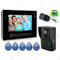 Miniatyrbild 1 av 4: TD® Visual Doorbell 9" pekskärm Multifunktionell ansluten videodörrklocka Full HD-dörrklocka med mörkerseende