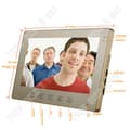 Miniatyrbild 4 av 4: TD® dörrklocka 10,1 tum högupplöst fingeravtryck Lösenord Fjärrlås upp videointercom dörrklocka