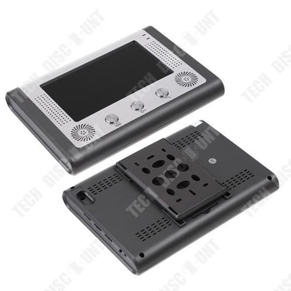 TD® trådlös HD-dörrklocka 7-tums vattentät visuell dörrklocka med kamera HD Visual intercom-system