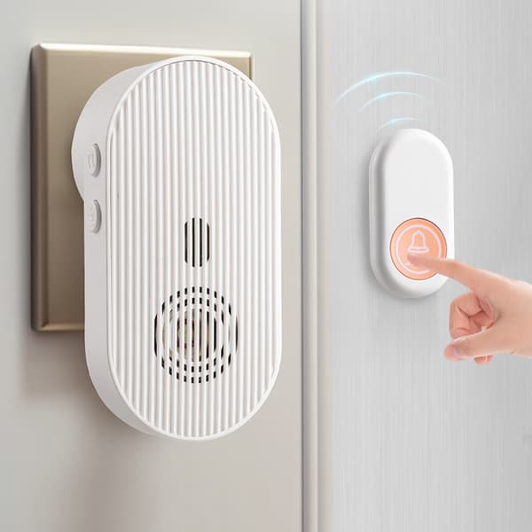 INF Smart Trådløs Dørklokke XY-808 EU Plug-in - Hvit