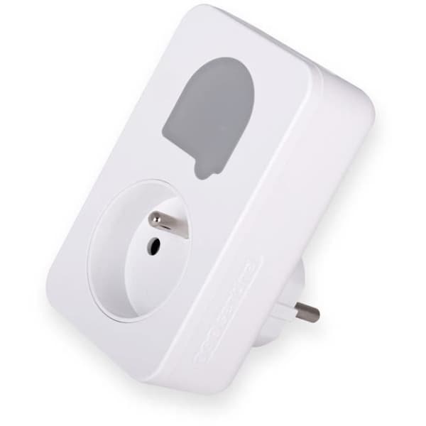 Trådlös och batterifri ringsignal med integrerat uttag - SCS SENTINEL - CSF0106 - SONE + - 25 melodier