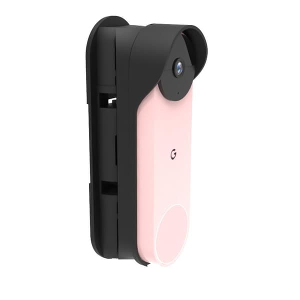 INF Justerbart monteringsbeslag til Google Nest Doorbell Sort