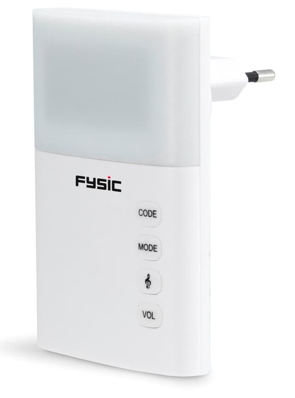Fysic FD-110 - Trådlös dörrklocka med lampa