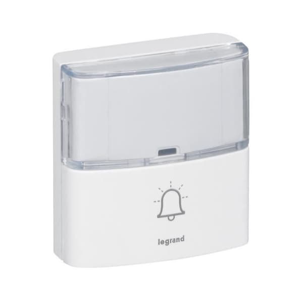 Dörrklocka till klockspelsats - trådlös - Vit - 094279 - Legrand