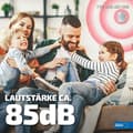 Miniatyrbild 3 av 4: Sonnette - klockspel - kit för dörrklocka Zamel - SUN10000417 - BIM-BAM tvåfärgad gong 230V silver GNS-921-SRB