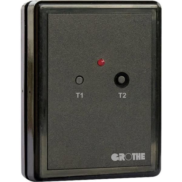 Mottagare för trådlös ringsignal - Grothe - 43380 - 4 melodier - Vibrationslarm - Indikeringslampa