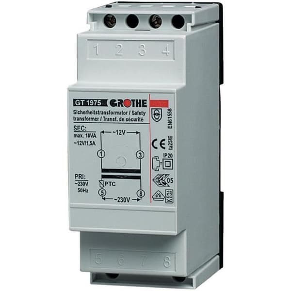 Grothe 14101 GT 1975â € ¦ Dörrklockstransformator