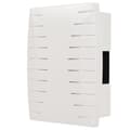 Miniatyrbillede 1 af 4: To-tonet kablet gong BIM-BAM 85dB 230V hvid TURBO Zamel GNS-931