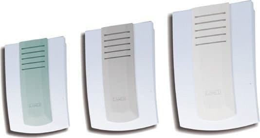 Ensfarvet elektronisk klokke, DNS-902/N 230V, ecru