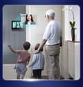 Miniatyrbild 7 av 9: OBOSOE Smart trådlös dörrklocka med tvåvägs videointercom, skärm och minneskort