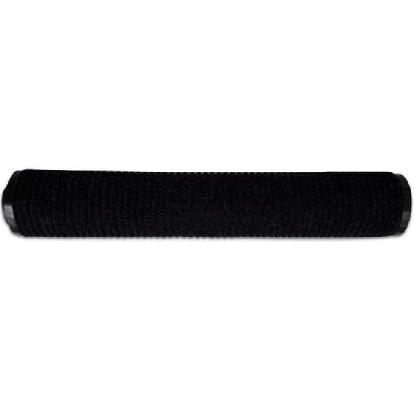 vidaXL Dörrmatta PVC Svart 90 x 120 cm