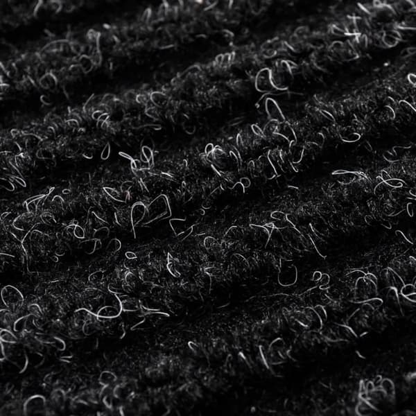 vidaXL dørmåtte 90 x 150 cm PVC sort