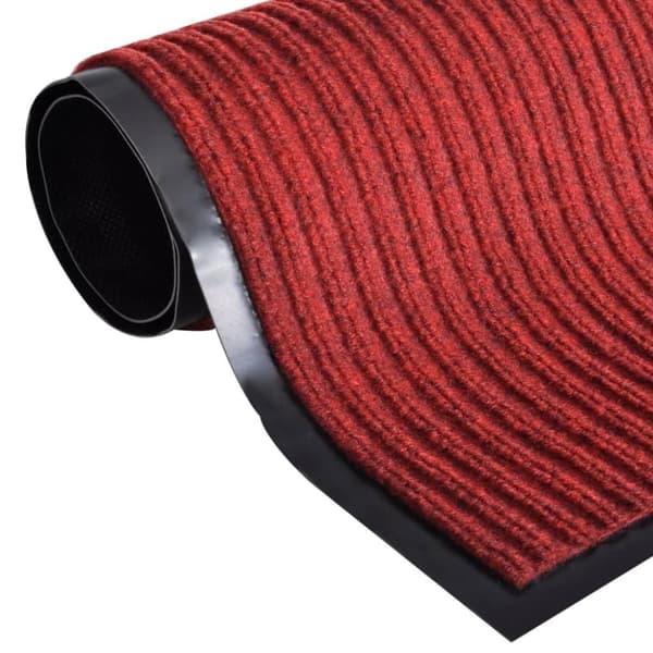 vidaXL dørmåtte PVC 120 x 180 rød