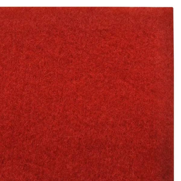 vidaXL Röda mattan 1 x 10 m extra tung 400 g/m2