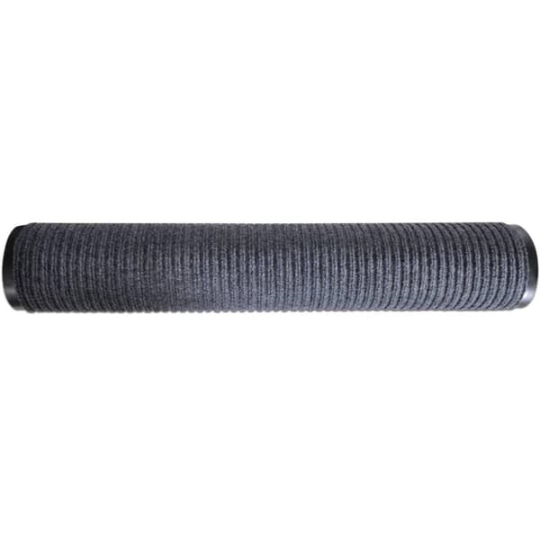 vidaXL Dörrmatta grå 117x220 cm PVC