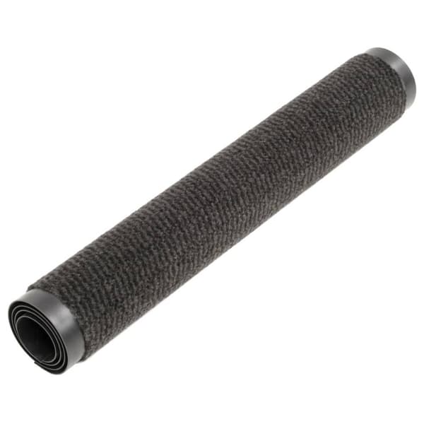 vidaXL Kuramatot 2 kpl suorakulmainen nukkapinta 120x180 cm musta