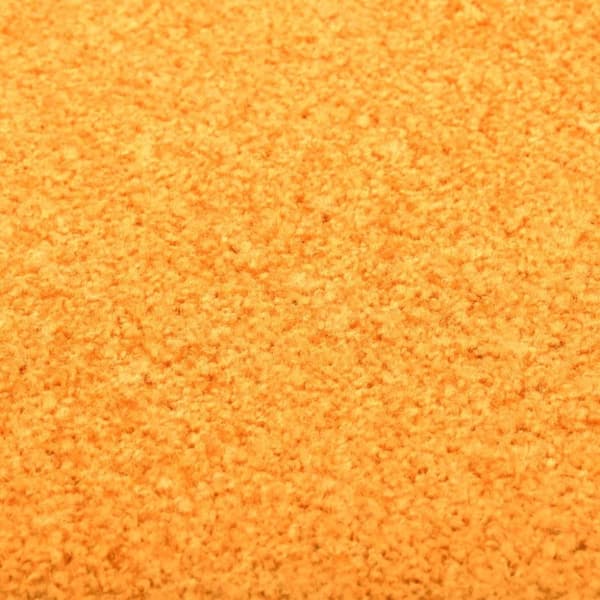 vidaXL Dørmatte vaskbar oransje 60x90 cm