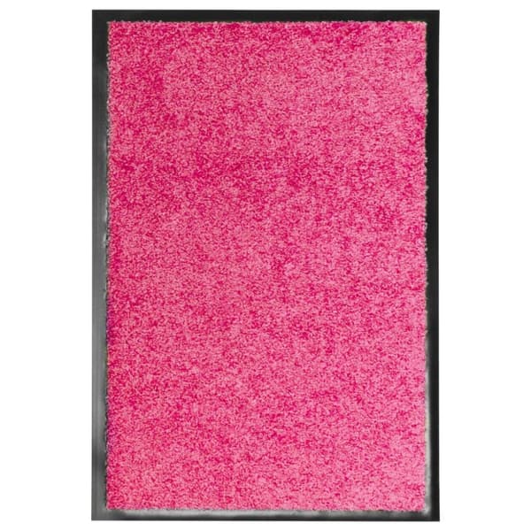 vidaXL Ovimatto pestävä pinkki 40x60 cm